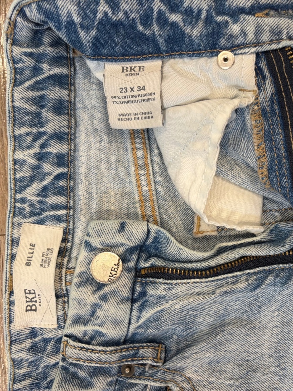 BKE Billie Wide Leg Jean - Picture 4 of 4